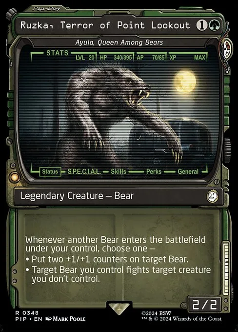 Ayula, Queen Among Bears · Fallout 348/1068