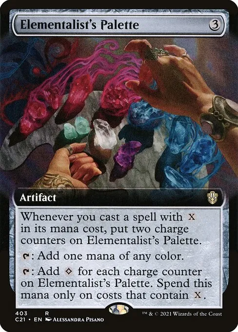 Elementalist's Palette · Commander 2021 403/409