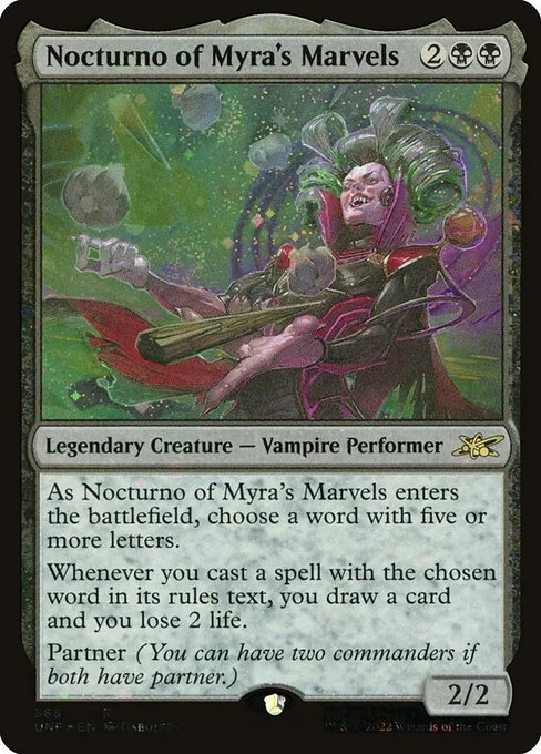 Nocturno of Myra's Marvels · Unfinity 368/639