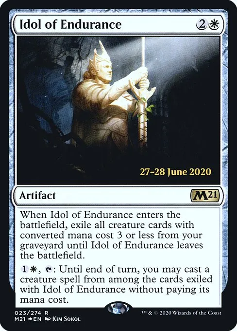 Idol of Endurance · Core Set 2021 Promos 23s/137