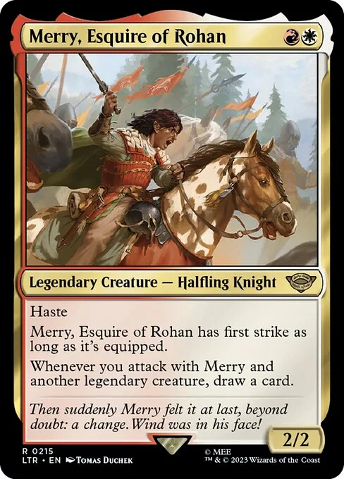Merry, Esquire of Rohan · The Lord of the Rings: Tales of Middle-earth 215/856