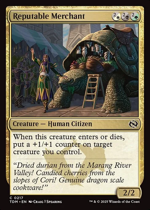 Reputable Merchant · Tarkir: Dragonstorm 217/427