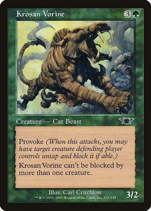 Krosan Vorine · Legions 131/145