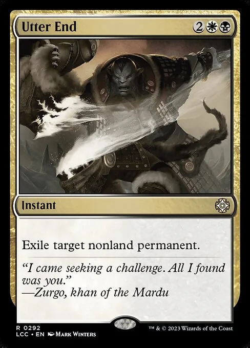 Utter End · The Lost Caverns of Ixalan Commander 292/370