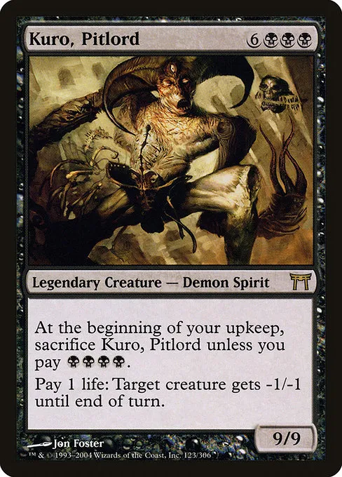 Kuro, Pitlord · Champions of Kamigawa 123/307