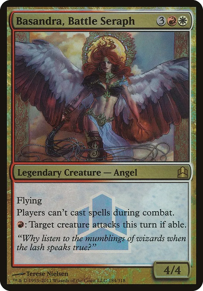 Basandra, Battle Seraph · Commander 2011 Launch Party 184/5