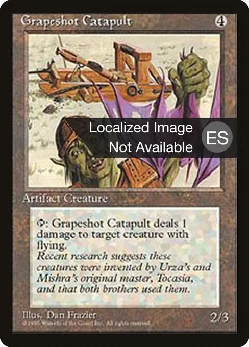 Grapeshot Catapult · Fourth Edition Foreign Black Border 322/378