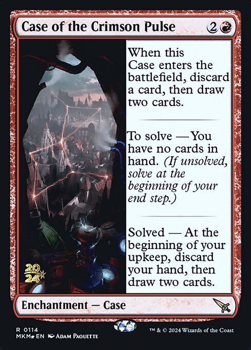 Case of the Crimson Pulse · Murders at Karlov Manor Promos 114s/180