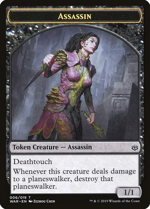 Assassin · War of the Spark Tokens 6/19