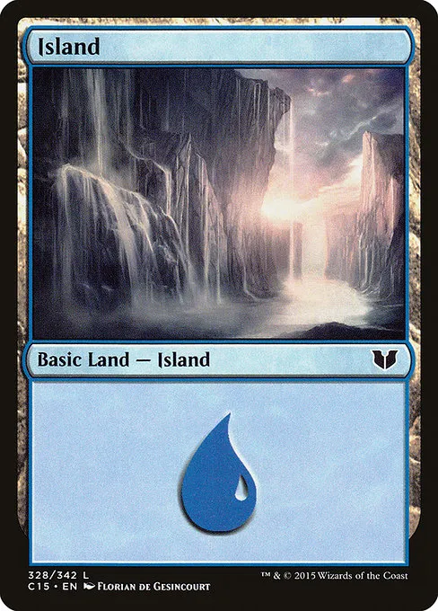 Island · Commander 2015 328/342