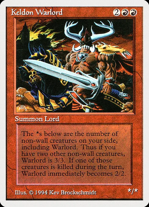Keldon Warlord · Summer Magic / Edgar 160/306