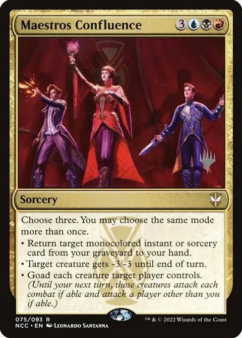 Maestros Confluence · New Capenna Commander Promos 75p/75