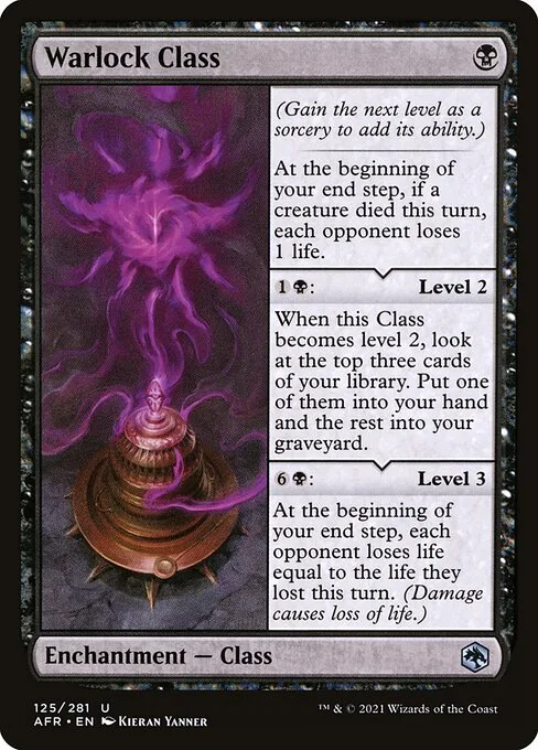 Warlock Class · Adventures in the Forgotten Realms 125/424