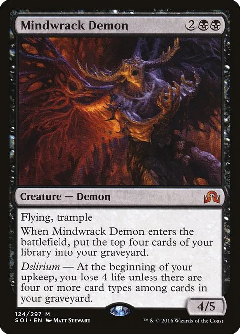 Mindwrack Demon · Shadows over Innistrad 124/302