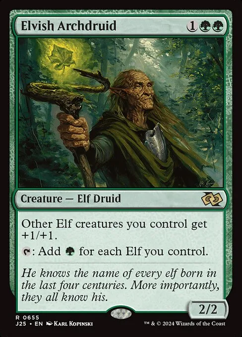 Elvish Archdruid · Foundations Jumpstart 655/779