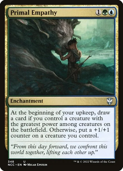Primal Empathy · New Capenna Commander 348/447