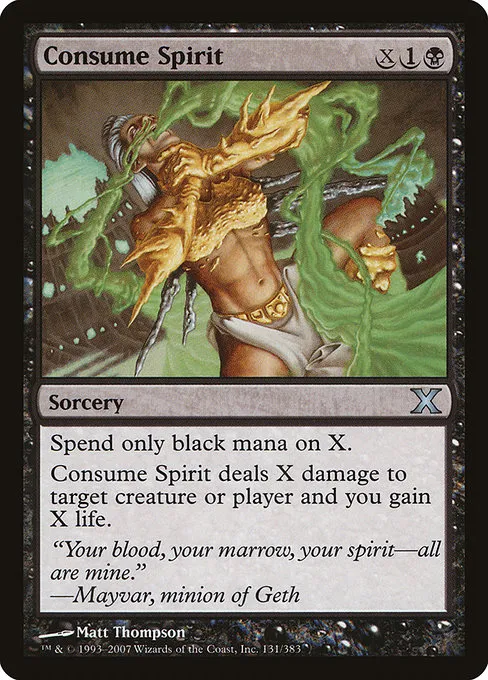 Consume Spirit · Tenth Edition 131/510
