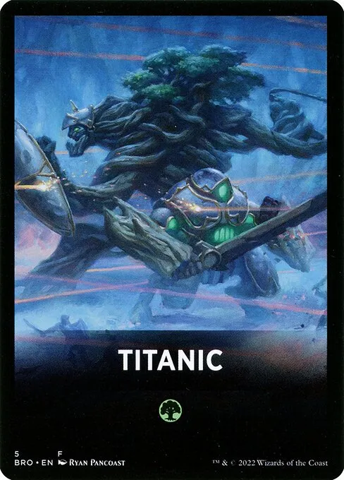 Titanic · The Brothers' War Jumpstart Front Cards 5/5