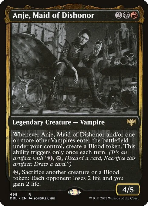 Anje, Maid of Dishonor · Innistrad: Double Feature 498/535