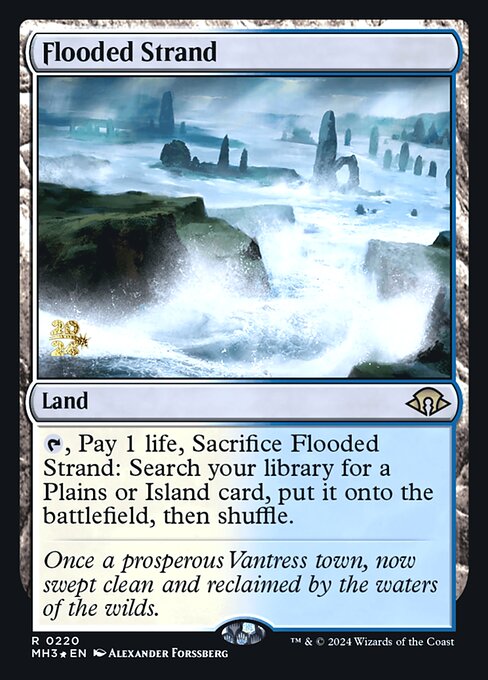 Flooded Strand · Modern Horizons 3 Promos 220s/92
