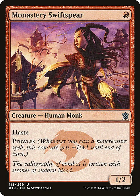 Monastery Swiftspear · Khans of Tarkir 118/293