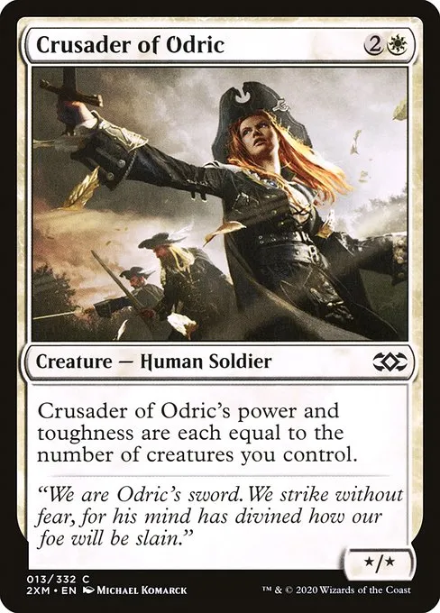 Crusader of Odric · Double Masters 13/384