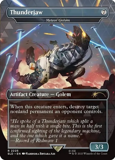 Meteor Golem · Secret Lair Drop 2225/2547