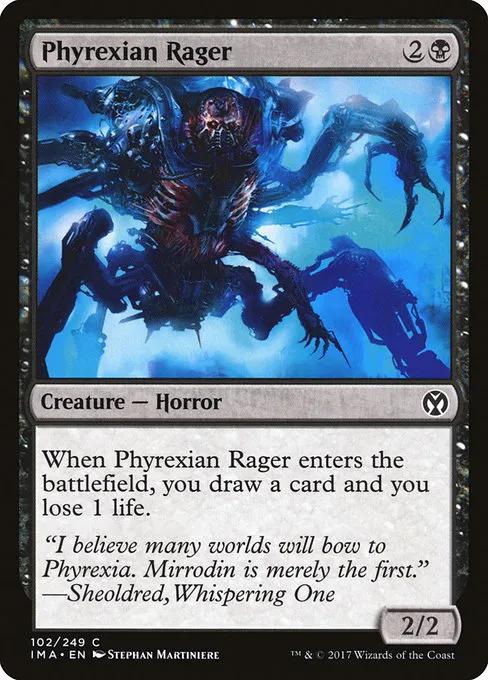 Phyrexian Rager · Iconic Masters 102/249