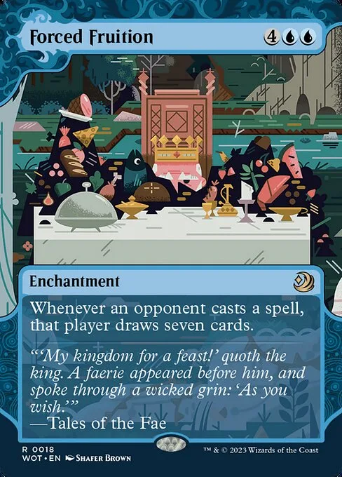Forced Fruition · Wilds of Eldraine: Enchanting Tales 18/103