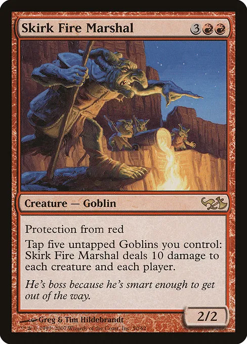 Skirk Fire Marshal · Duel Decks: Elves vs. Goblins 50/62