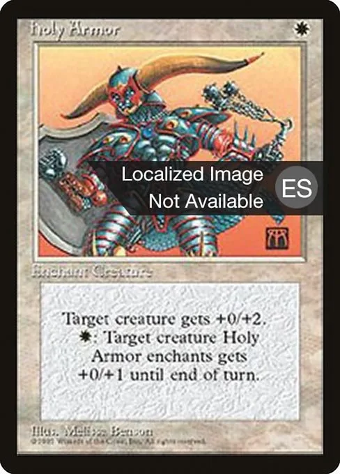 Holy Armor · Fourth Edition Foreign Black Border 29/378