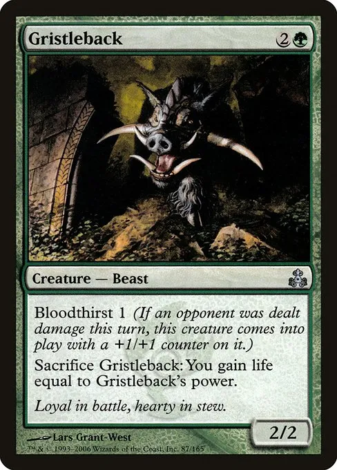 Gristleback · Guildpact 87/167