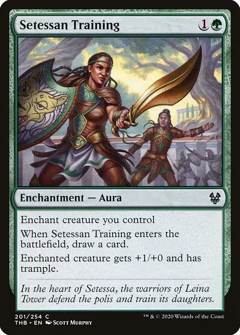 Setessan Training · Theros Beyond Death 201/358