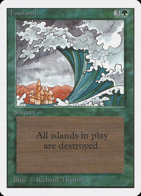 Tsunami · Unlimited Edition 222/302