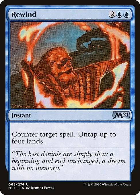 Rewind · Core Set 2021 63/397