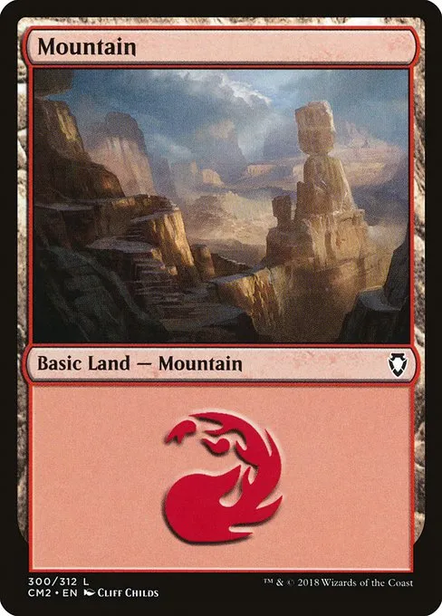 Mountain · Commander Anthology Volume II 300/312