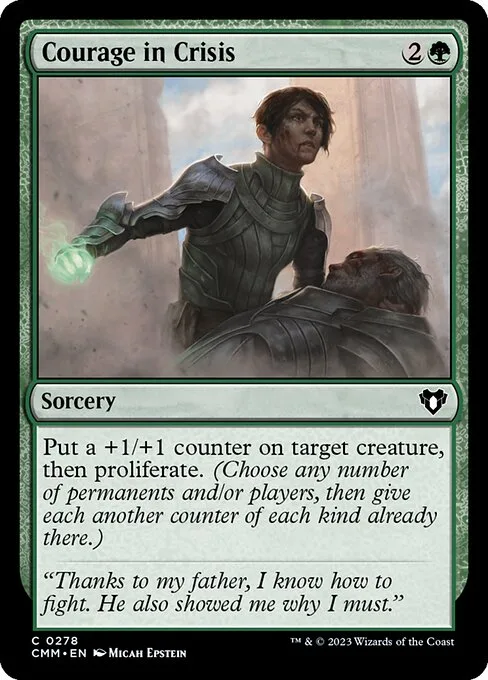 Courage in Crisis · Commander Masters 278/1067