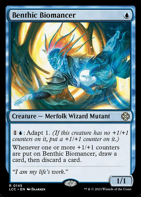 Benthic Biomancer · The Lost Caverns of Ixalan Commander 145/370