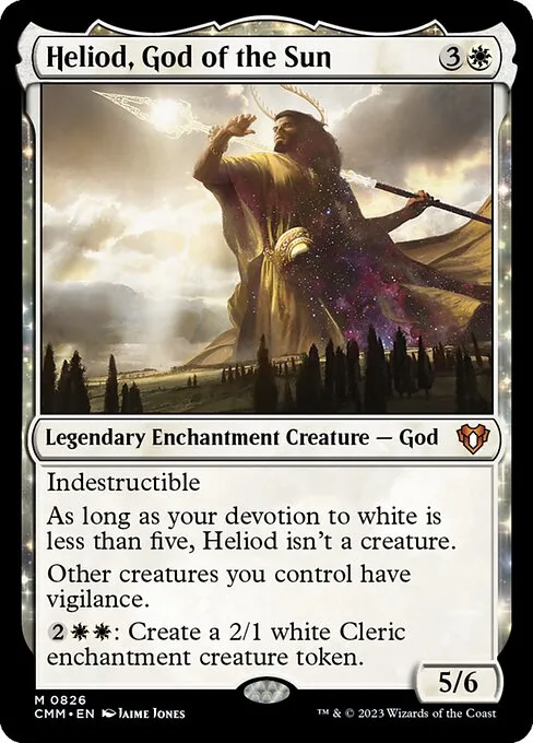 Heliod, God of the Sun · Commander Masters 826/1067