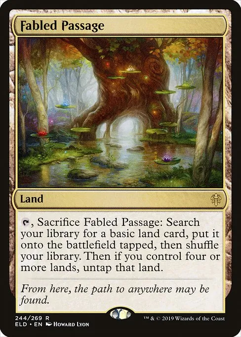 Fabled Passage · Throne of Eldraine 244/398