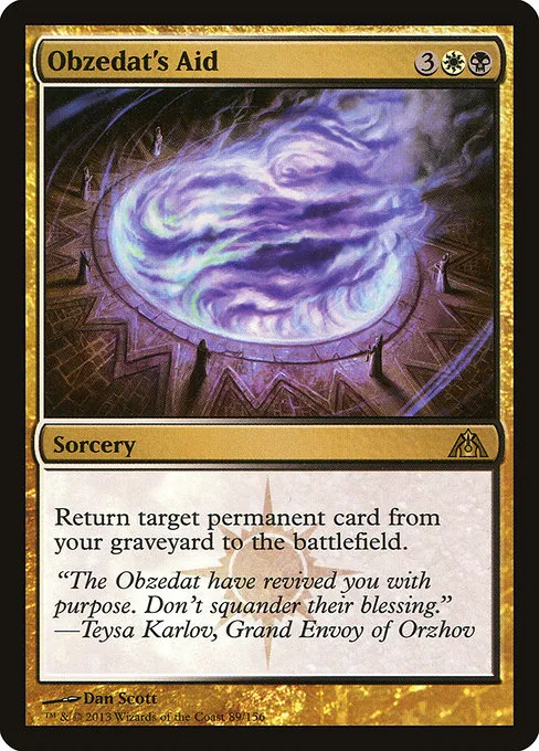 Obzedat's Aid · Dragon's Maze 89/156