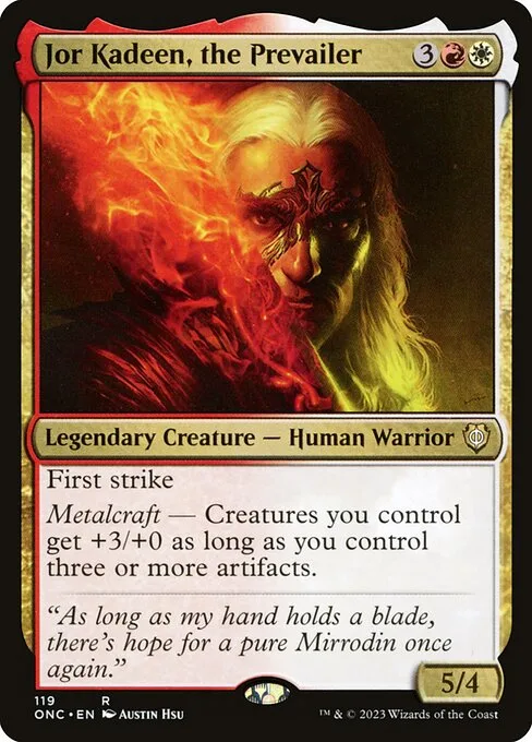 Jor Kadeen, the Prevailer · Phyrexia: All Will Be One Commander 119/174