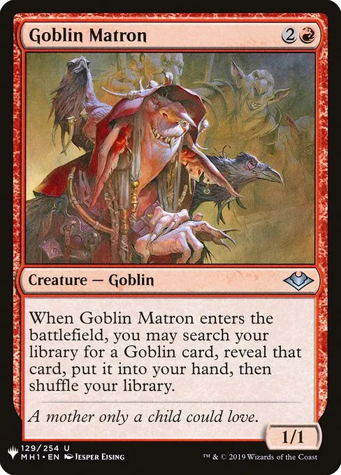 Goblin Matron · The List MH1-129/5050