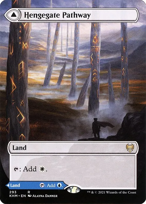 Hengegate Pathway // Mistgate Pathway · Kaldheim 293/425