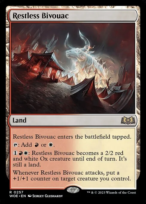 Restless Bivouac · Wilds of Eldraine 257/381