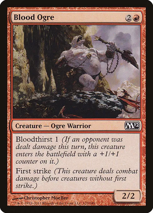 Blood Ogre · Magic 2012 122/249