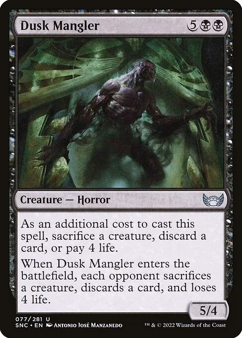 Dusk Mangler · Streets of New Capenna 77/513