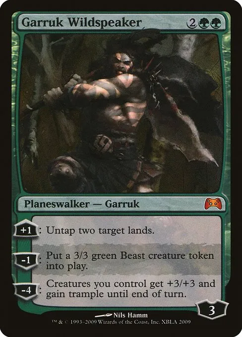 Garruk Wildspeaker · Duels of the Planeswalkers 2009 Promos 1/1