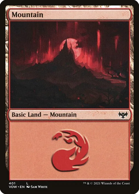 Mountain · Innistrad: Crimson Vow 401/423