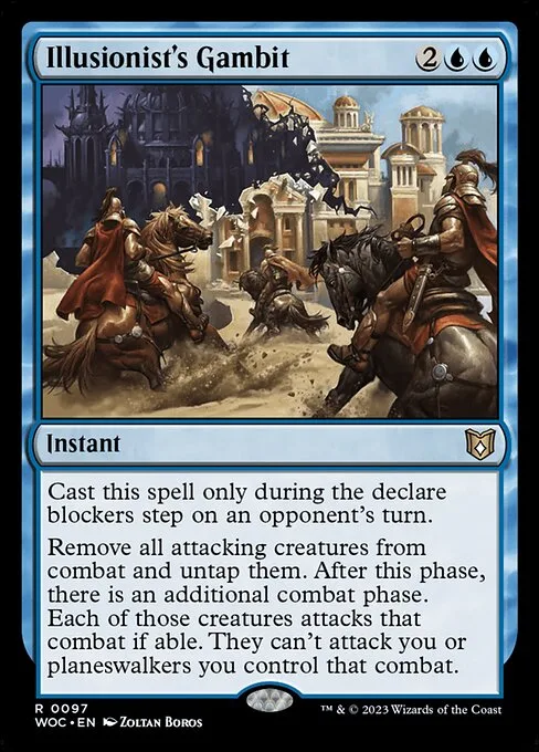 Illusionist's Gambit · Wilds of Eldraine Commander 97/173